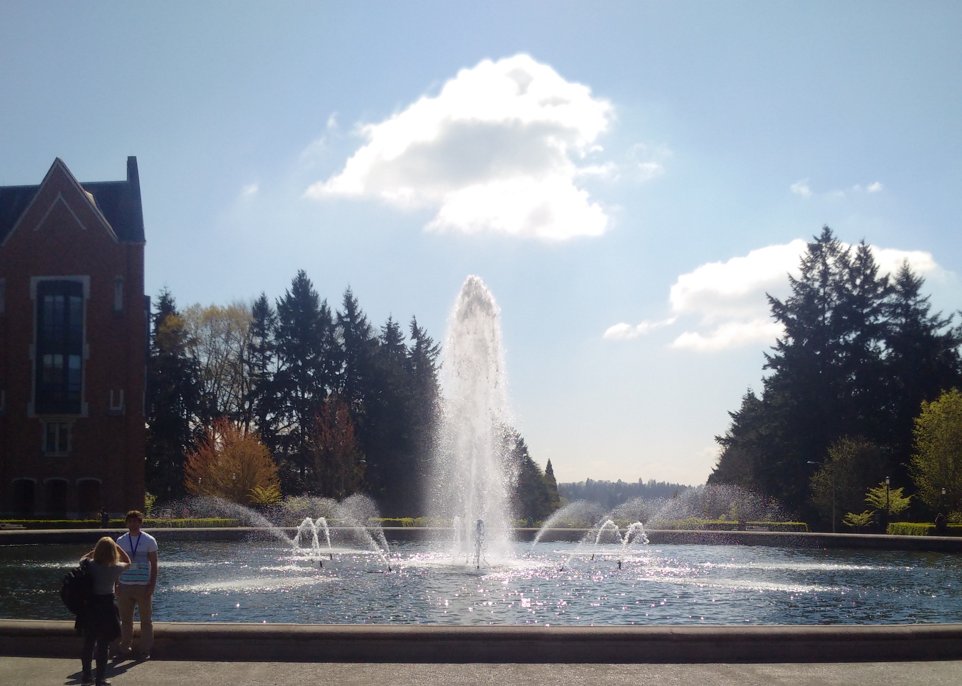 UW fountain